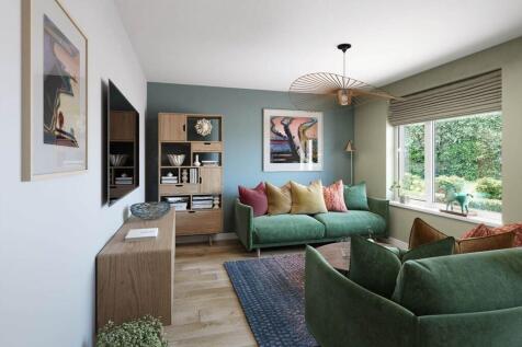 Relax in the spacious living room