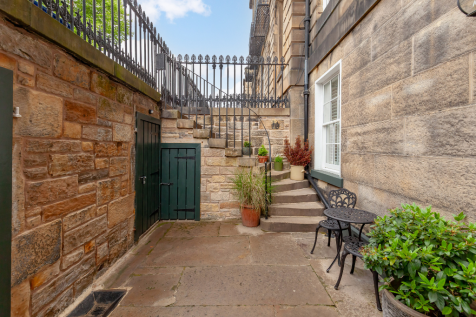 Private Patio With Cellars