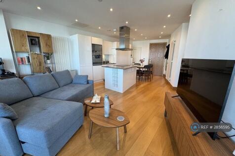 Living Area &amp; Open Plan Kitchen