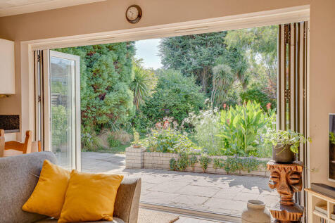 View of the Garden from Kitchen/ Fami...