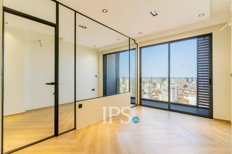 24th Floor 1 Bedroom Condo Type B1 For Sale - Time Square 306, BKK1, Phnom Penh