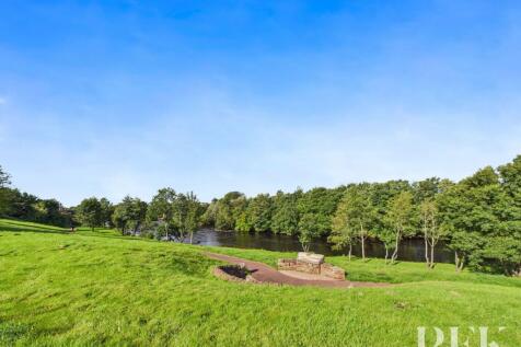 Path along and View of the River Esk from the Front