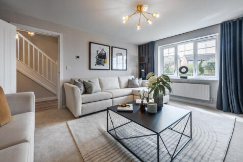 Indicative Living Room, Contemporary Modern Decoration