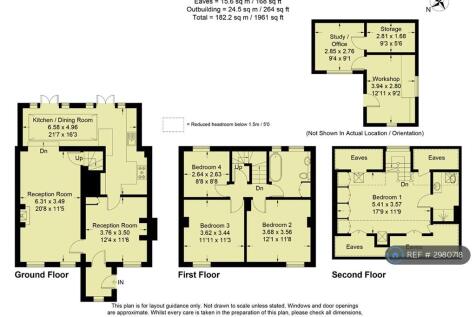 Floorplan @ No. 2 Folly Cottages