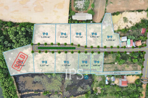 625 Sqm Land For Sale - Next to Golf Course, Svay Dangkum, Siem Reap