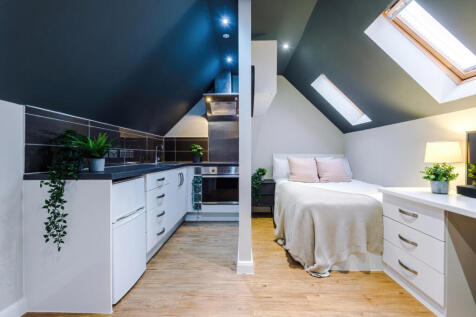 Studio flat on Flat 17, 160 Upper New Walk, Leicester, LE1, £862/mo