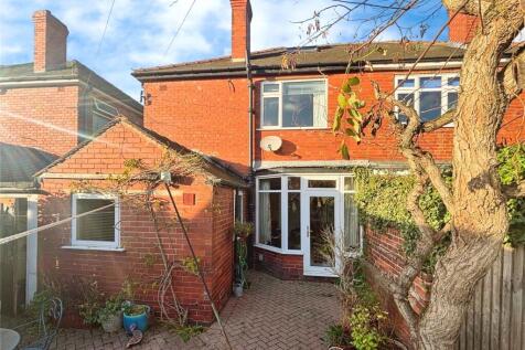 Rear Of Home