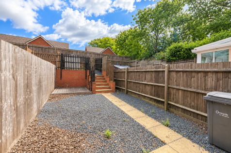 Rear garden