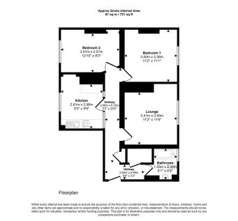 Flat 9, Block E, Peabody Estate, Herbrand Street, Bloomsbury, London WC1N 1JG