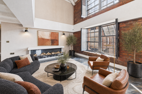 Lounge Area Virtual Staging