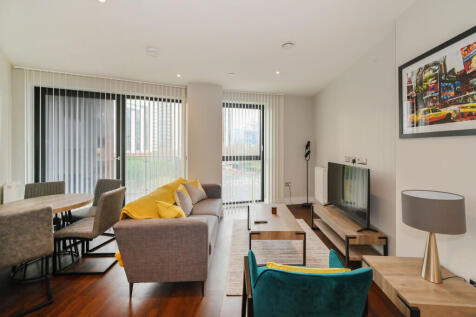 1-bed flat on Orchard Wharf, Canary Wharf, E14, £1,850/mo