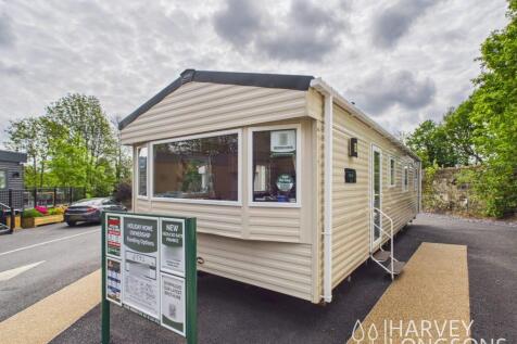 Exterior of the ABI Trieste Holiday Caravan at Bea