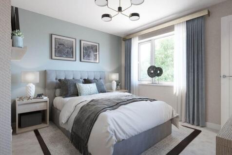 The spacious main bedroom is a perfect retreat to relax