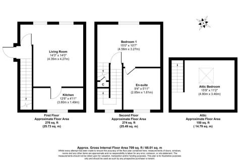 Flat 3, The Old Mill, Northgate, Chichester, PO19 1BP