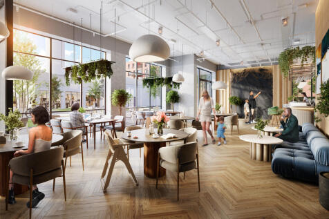 Eastman Village - Cafe CGI