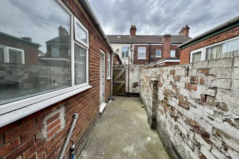 Rear of property
