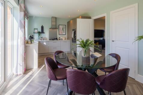 Kitchen / dining of the Shrewsbury, a 4 bedroom house