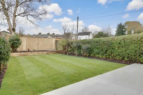 South facing rear garden