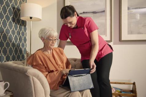 Domestic support and personal care available