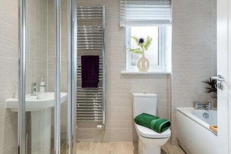 Spacious family bathroom