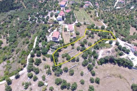 Aerial view of plot