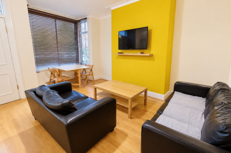 Mustard Accent Living Room