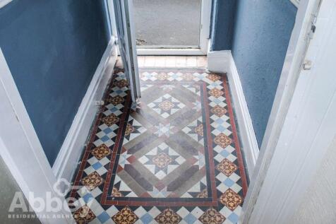 Tiled entrance