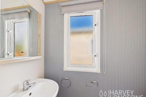 Bright bathroom interior in the Atlas Eden