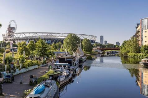 Just a short walk along the River Lea to the The London Stadium