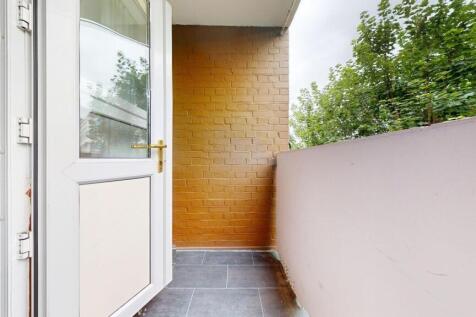 A private balcony with leafy green views...