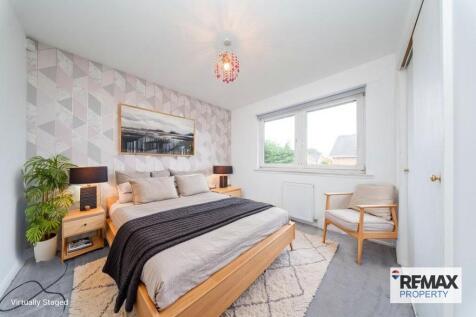 Virtually Staged Bedroom