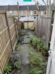 Private rear garden accessed via kitchen