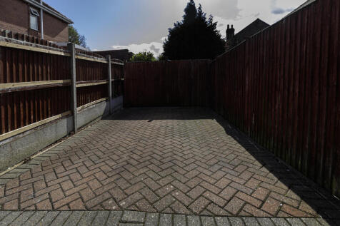 Rear parking space