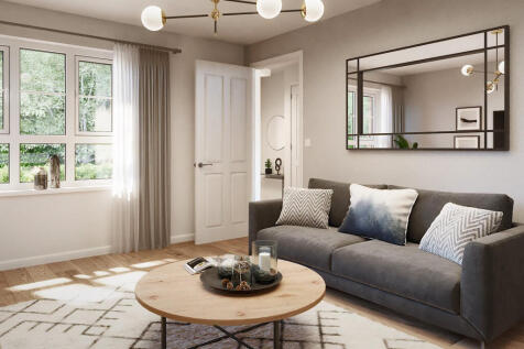 Lounge in detached four bedroom home