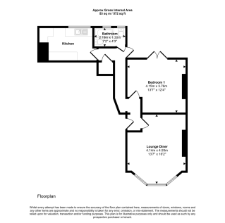 Flat 1, 104 Goldsmith Avenue, Acton, London, W3 6HW