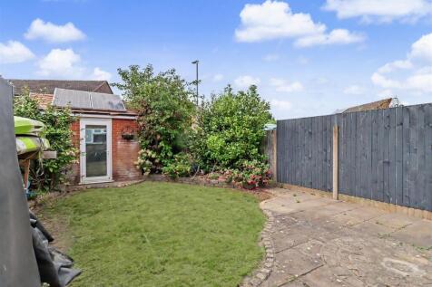 enclosed rear garden