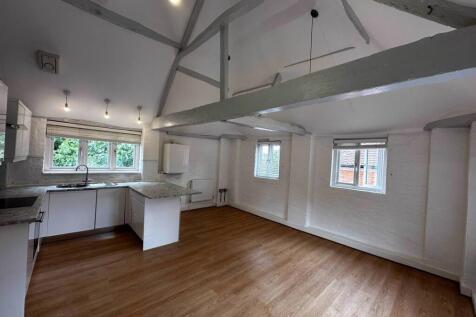 Modern, open plan living.