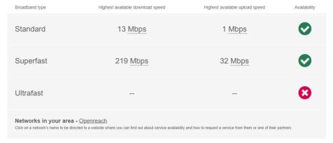 broadband railway
