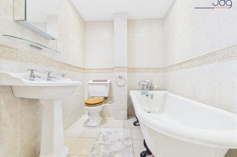 Family bathroom with standing shower