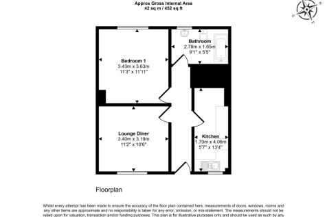 6 Langdale Place, Lancaster, Lancashire, LA1 3NS