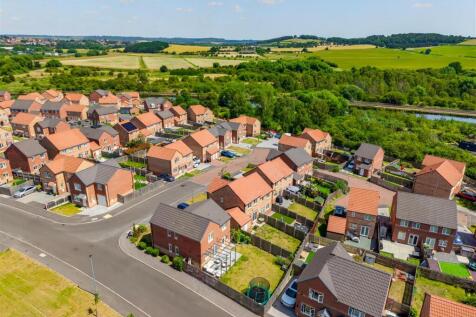 Estate drone shot