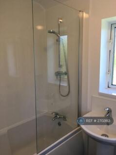 Bath With Power Shower Over