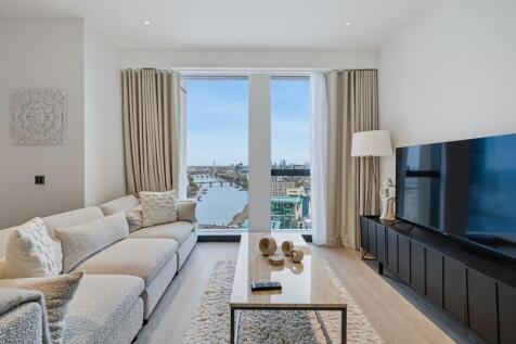 2-bed flat on River Park Tower, Nine Elms, London, SW11, £8,790/mo
