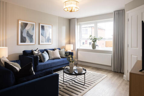 Spacious lounge in the Ellerton 3 bedroom home