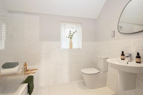 Bathroom in the Marlow detached four bedroom home