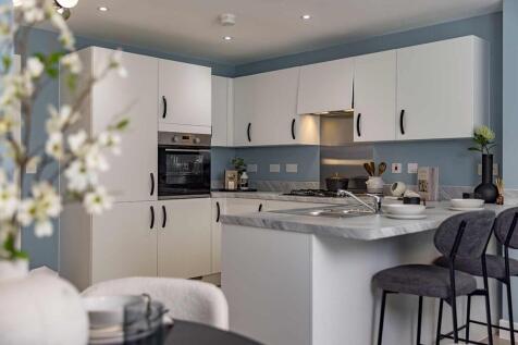 The Harrton kitchen dining area perfect for socialising and entertaining
