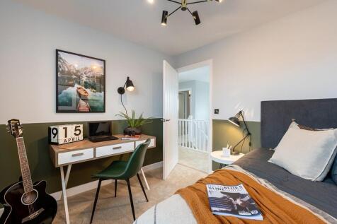 Bedroom 4 is well-suited to a child or even a home office