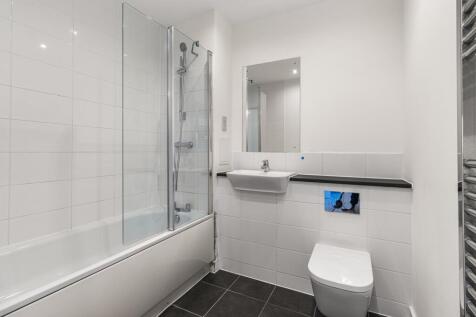 Experience luxury and simplicity in this modern bathroom design.