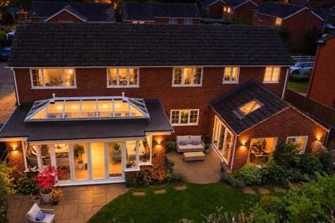 Elevated Rear Aspect (Evening)
