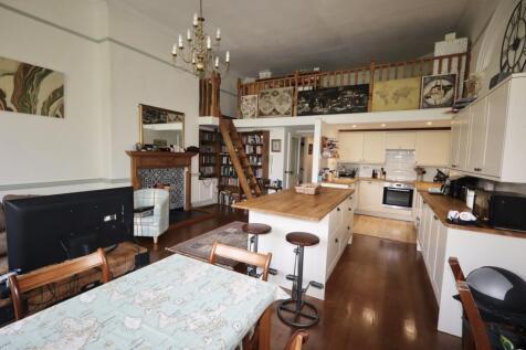Open plan living area
